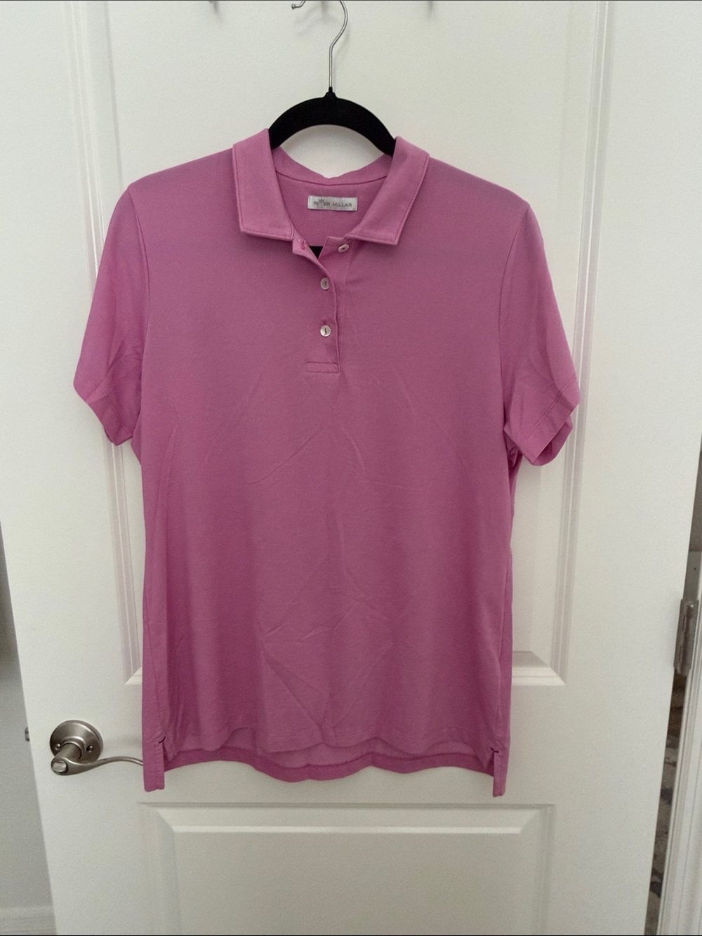 Peter Millar Mauve Pink Short-Sleeve Polo